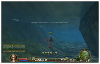 Cannot Swim in Aion
