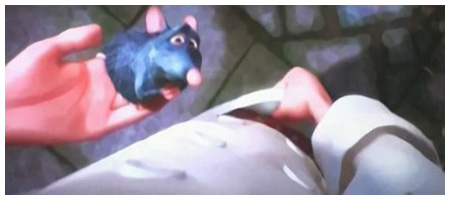 Ratatouille the Movie, Hiding Inside Pants