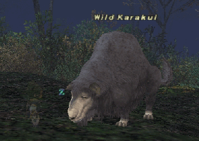 Wild Karakul NM, Ciermel TaruTaru FFXI Fenrir