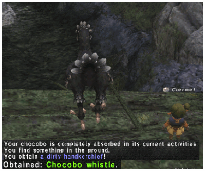 Ciermel on Chocobo, FFXI