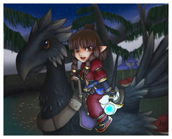 FFXI Fanart -Midnight Excursion