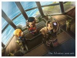 FFXI Fanart - Our Adventure Never Ends!