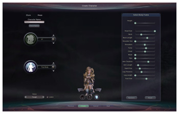 Aion's Character Creation, Maiev