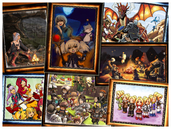 7th Anniversary FFXI Fan Art Drawing Contests