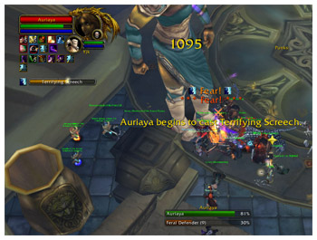 Auriaya, Sanctum Sentry, Feral Defender, WoW Ulduar 3.1 25 man Raid, Hunter Survival