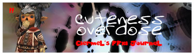 Ciermel, Cuteness Overdose, FFXI Blog