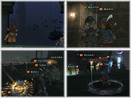 Maiev, Undersea Ruins, Muffie, Sibe, Tazo, Seijuro, Weeber, Gessho, ToAU Mission, FFXI of Fenrir