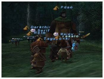 Dragon Aery, Fenrir, Omen, FFXI