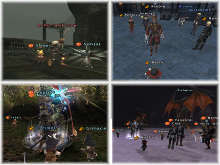 Kimble, SohMui, Sohjai, ToAU Mission, Cus, Ciermel, Istari, Maiev FFXI of Fenrir Server