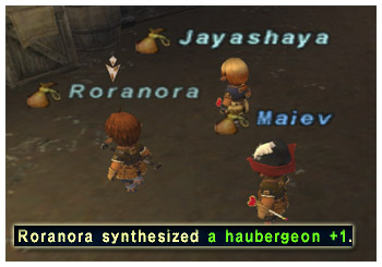 Roranora's Haubergeon +1 Synthesis