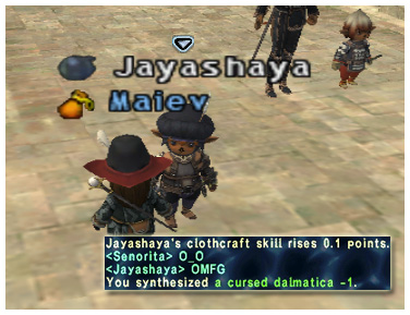 Cursed Dalmatica +1 -1 by Jayashaya, FFXI Fenrir