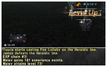 Maiev ding 73blu, FFXI Taru Fenrir