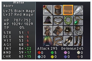 FFXI Black Mage Equipment