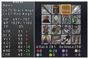 FFXI Black Mage Equipment