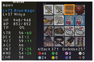 Blue Mage Equipment, TaruTaru Blue Mage, Maiev