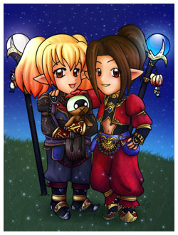 FFXI Fanart - Mai Buddy!