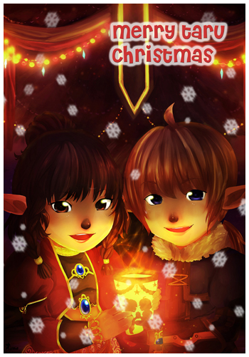 Maiev Taru's 2012 Christmas Cards FFXI