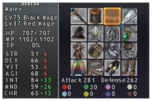 FFXI Black Mage Equipment