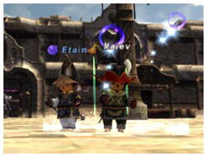 Etain and Maiev on FFXI Fenrir's Besiege as RDM and WHM