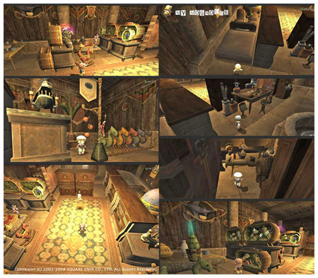 Mog House Design, FFXI, Furniture Placement