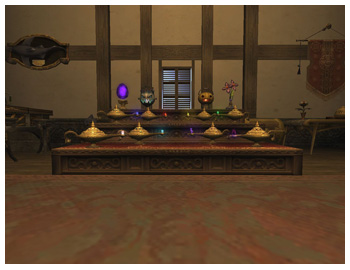 Mog House Design, FFXI, Furniture Placement