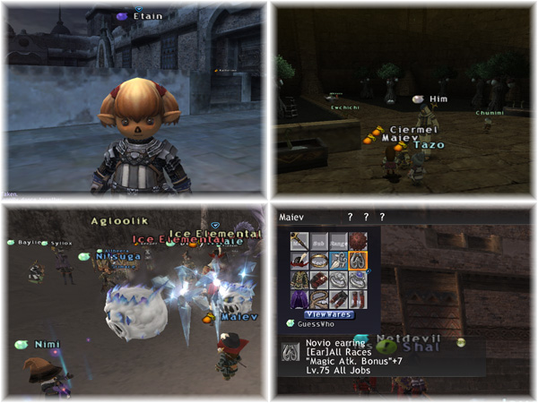 Dead Etain gettin Reraised, FFXI Taru of Fenrir Server