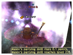 Maiev's parrying skillup strategies and guide, Taru Samurai, FFXI of Fenrir