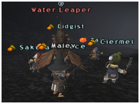 Samurai FFXI, WS NM