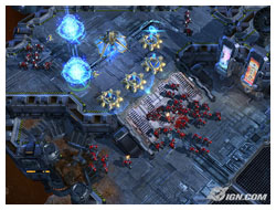 Starcraft II Pictures, Blizzard Entertainment, Preview, Marine, Photon Cannon, 3d Physics Engine, IGN