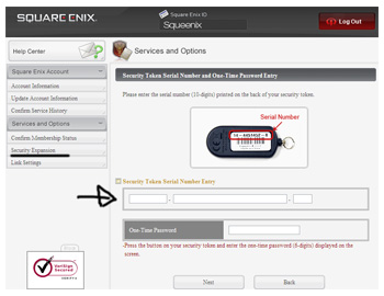 Security Expansion, Square Enix Token