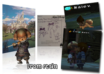 Etain, Maiev, Art, Post Cards, FFXI