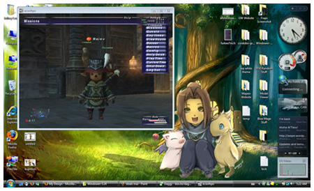 Maiev, FFXI on Windows Vista Windower