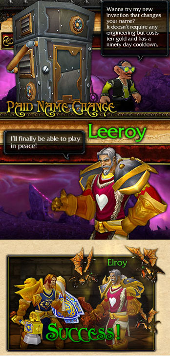 World of Warcraft's Name Change